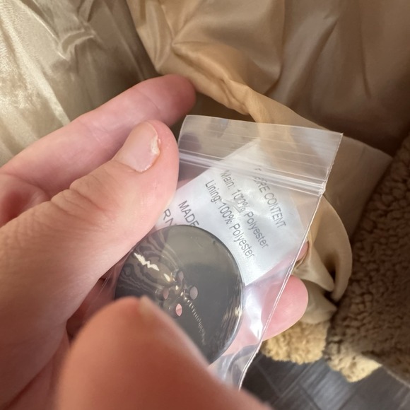 Petal & Pup Beatrice Coat NWT Women's XS Oversized Camel Teddy Bear Faux Fur - Picture 8 of 9